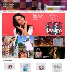 Ice-Bags - webáruház készítés referencia