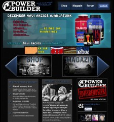 PowerBuilder Shop + Magazin - webáruház készítés referencia